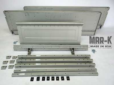 1963-66 GM Short Bed Stepside Truck Box Kit